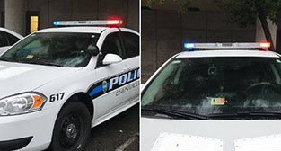 Photo of police cruiser lights